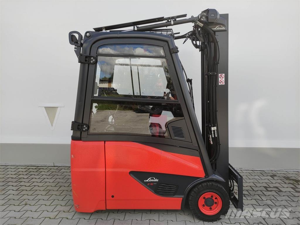 Linde E16H-02-386-EVO Elektriniai šakiniai krautuvai