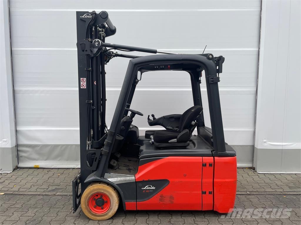 Linde E16L-02-386 EVO Elektriniai šakiniai krautuvai