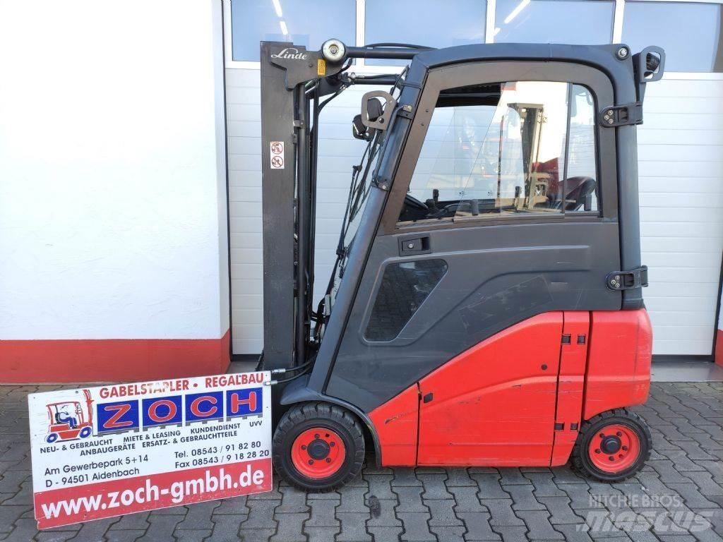 Linde E16PH-01-386 Elektriniai šakiniai krautuvai