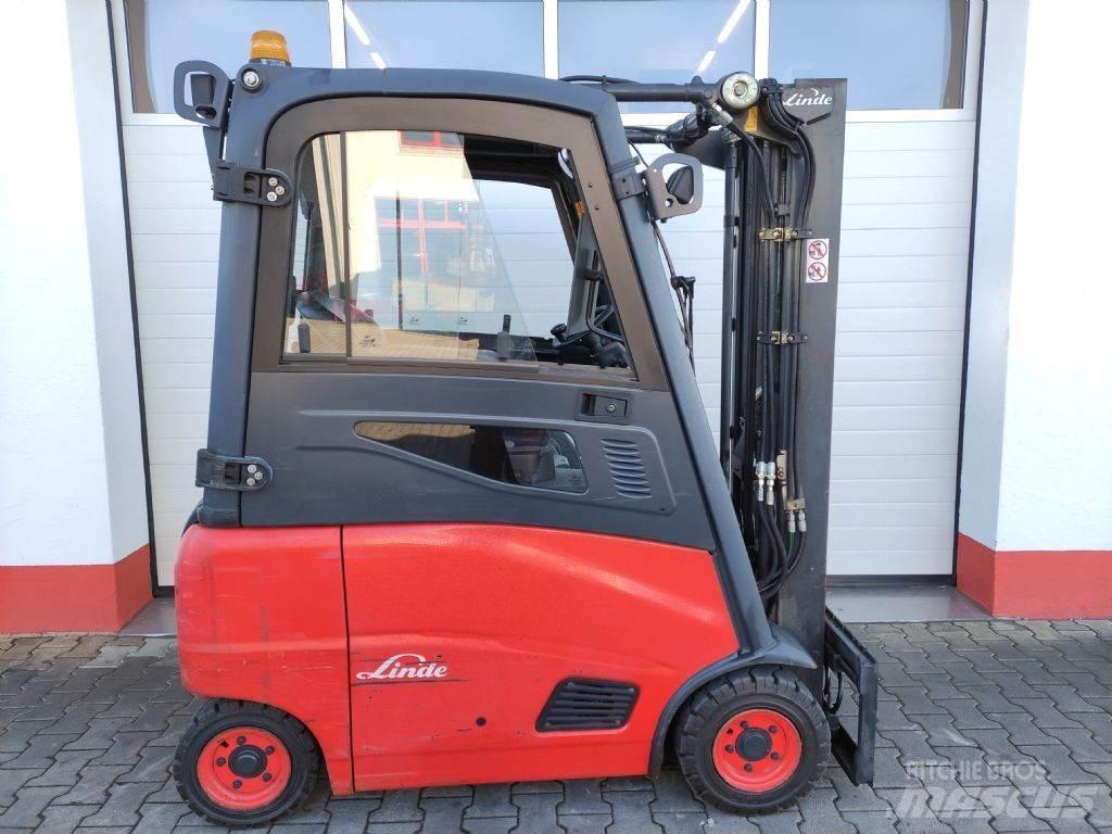 Linde E16PH-01-386 Elektriniai šakiniai krautuvai