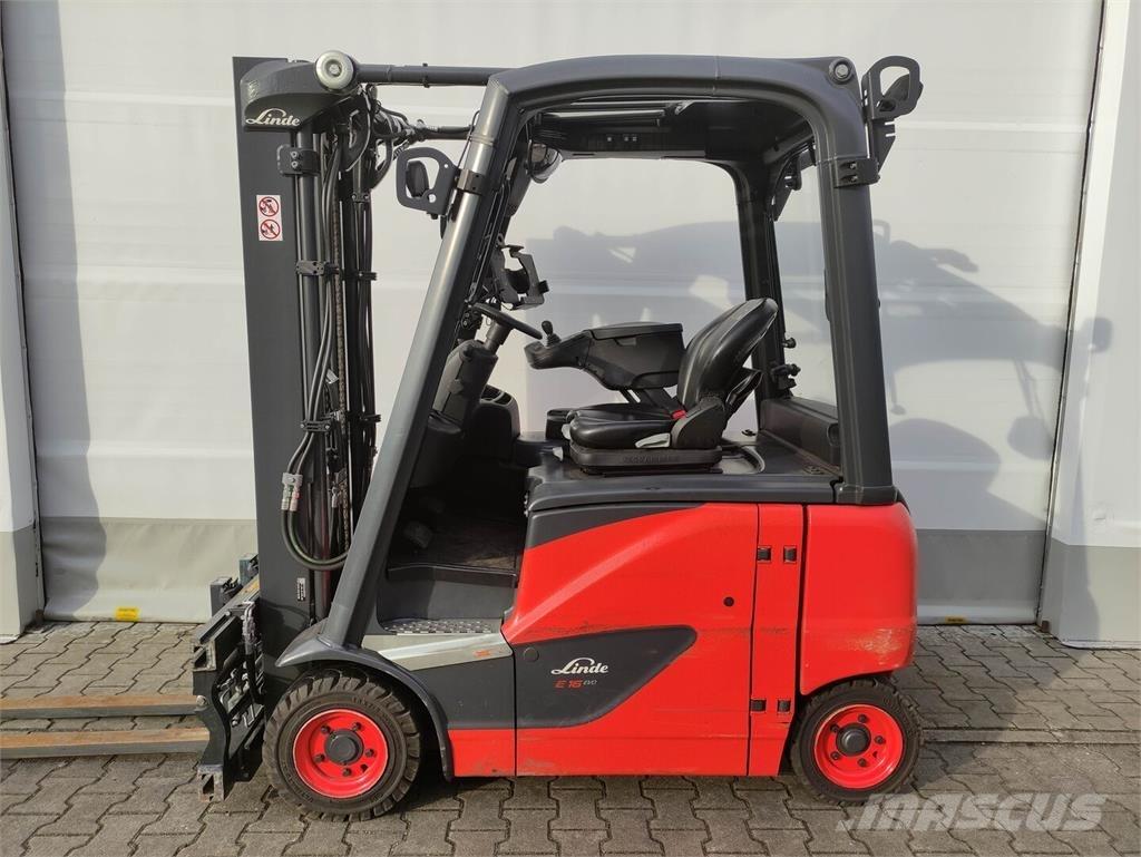 Linde E16PH-02-386 Elektriniai šakiniai krautuvai