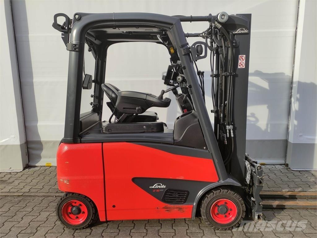 Linde E16PH-02-386 Elektriniai šakiniai krautuvai