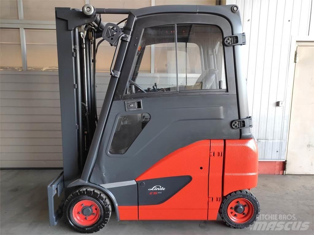 Linde E16PH-02-386 EVO Elektriniai šakiniai krautuvai