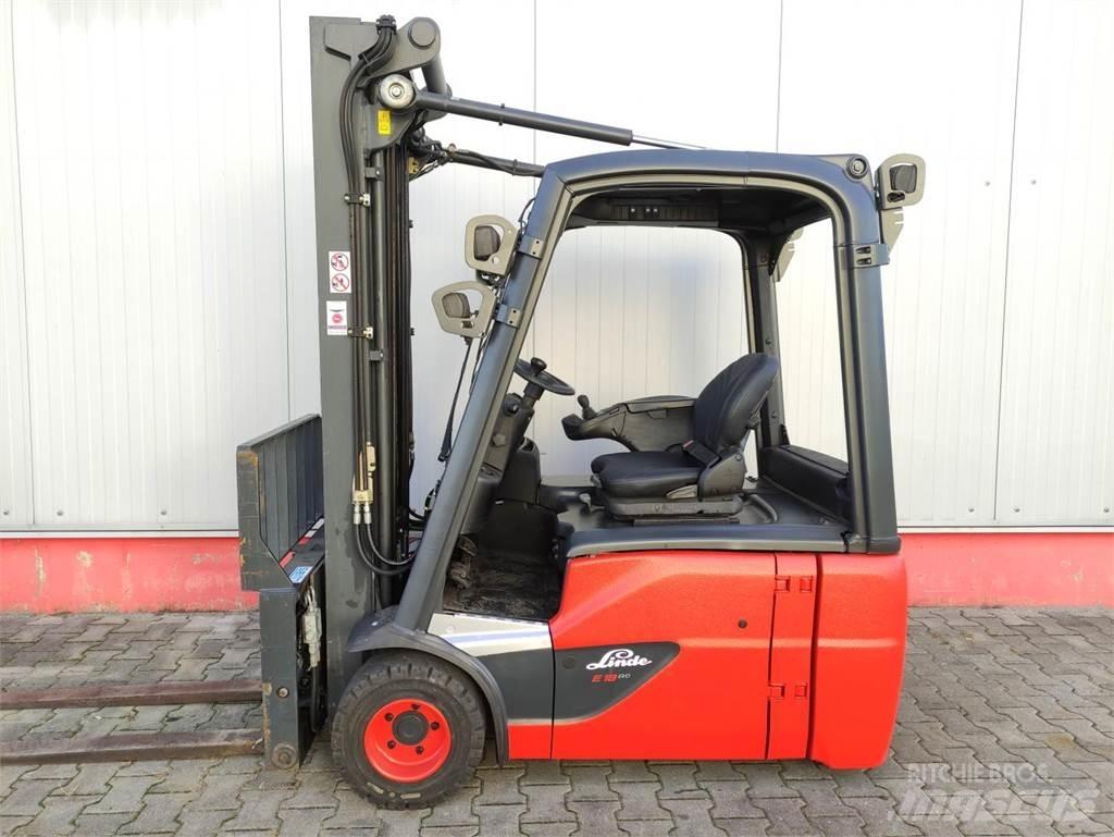 Linde E18-02-386 (LACK NEU) Elektriniai šakiniai krautuvai