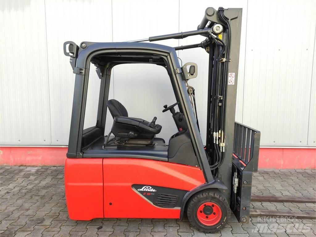 Linde E18-02-386 (LACK NEU) Elektriniai šakiniai krautuvai