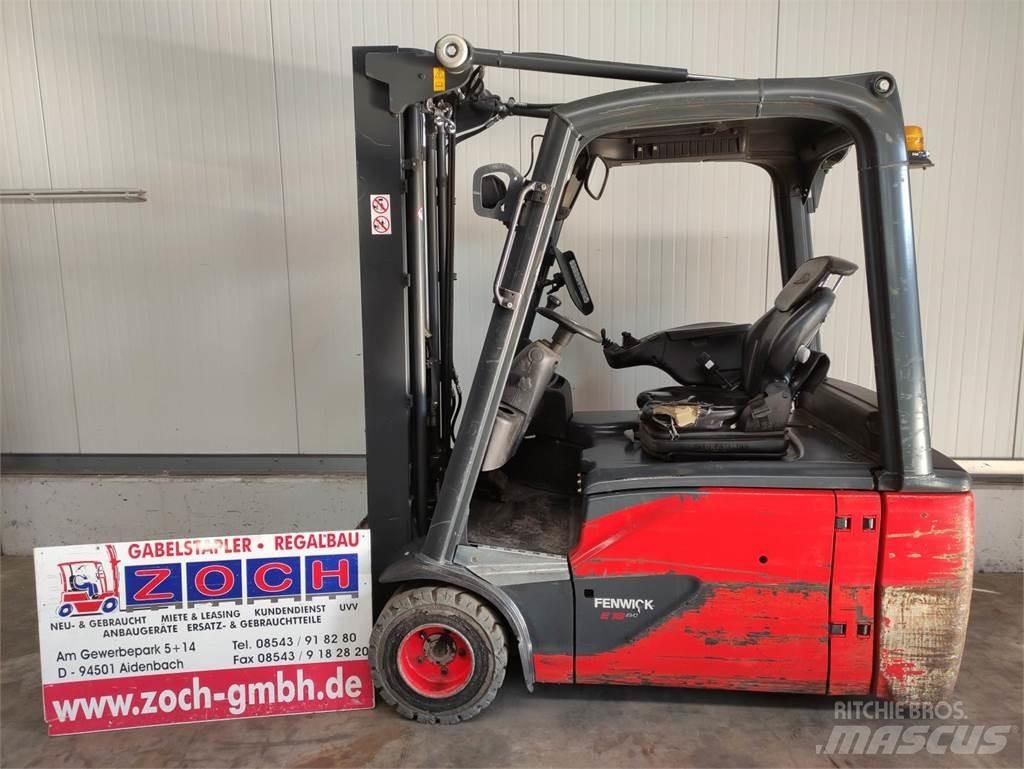 Linde E18L-02-386 Elektriniai šakiniai krautuvai