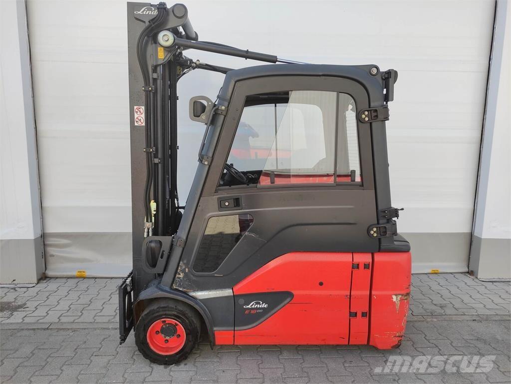 Linde E18L-02-386 Elektriniai šakiniai krautuvai