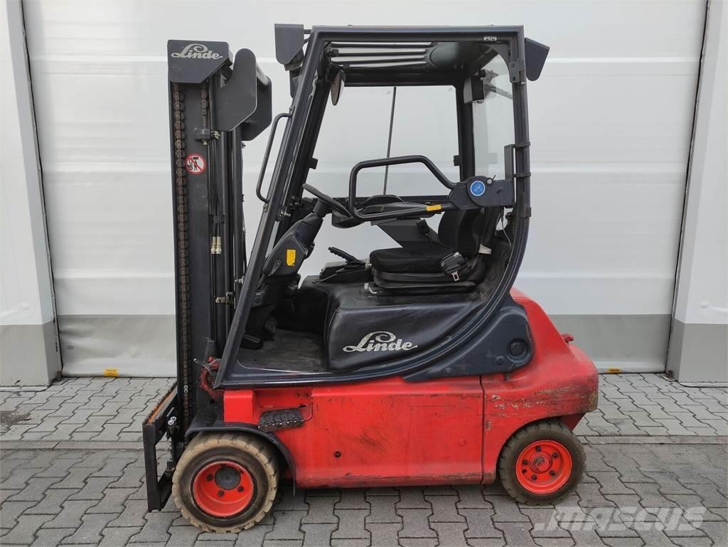 Linde E20-335 Elektriniai šakiniai krautuvai