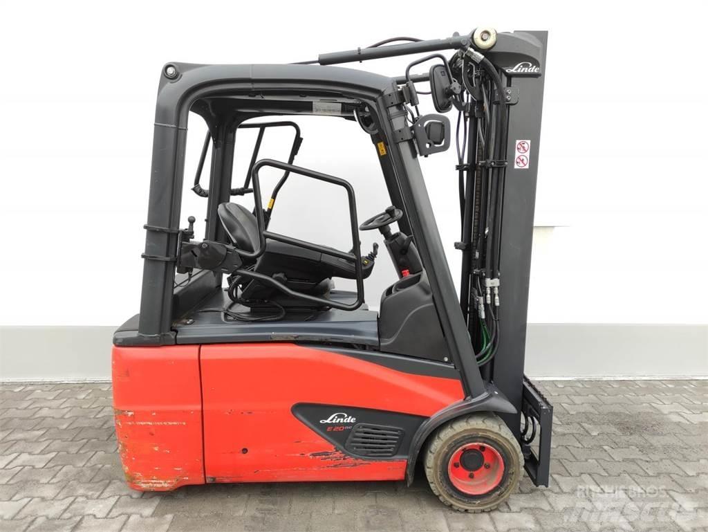 Linde E20L-02-386-EVO Elektriniai šakiniai krautuvai