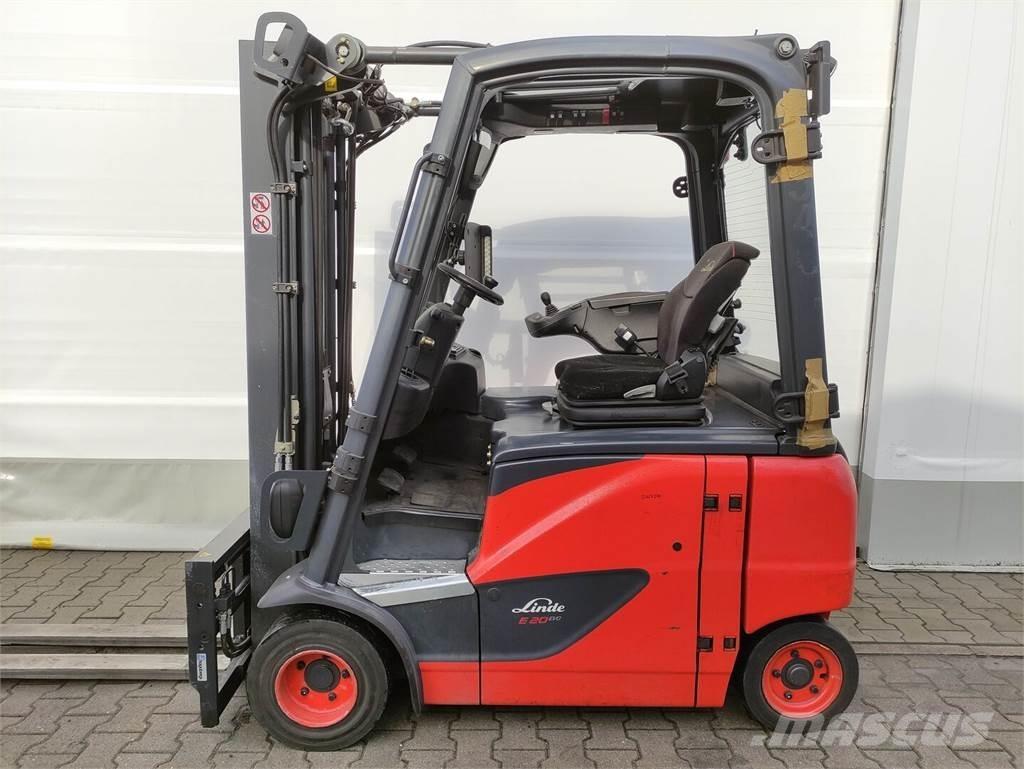 Linde E20PH-02-386 Elektriniai šakiniai krautuvai