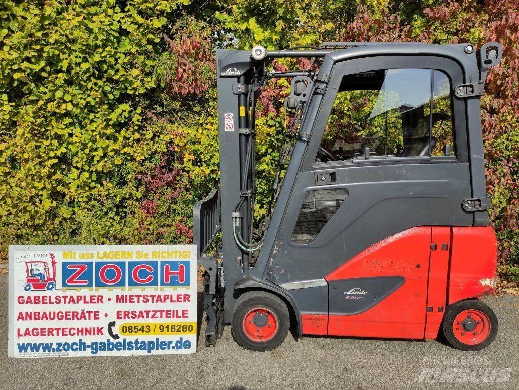 Linde E20PH-02-386 EVO Elektriniai šakiniai krautuvai