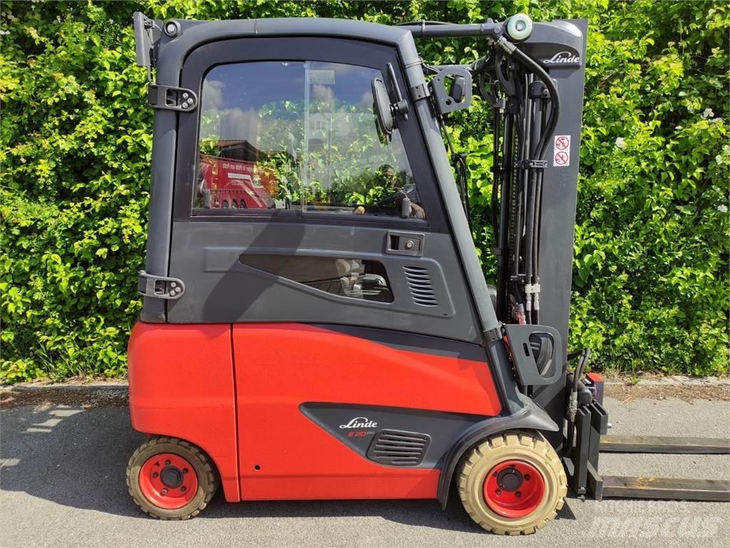 Linde E20PH-02-386-EVO Elektriniai šakiniai krautuvai