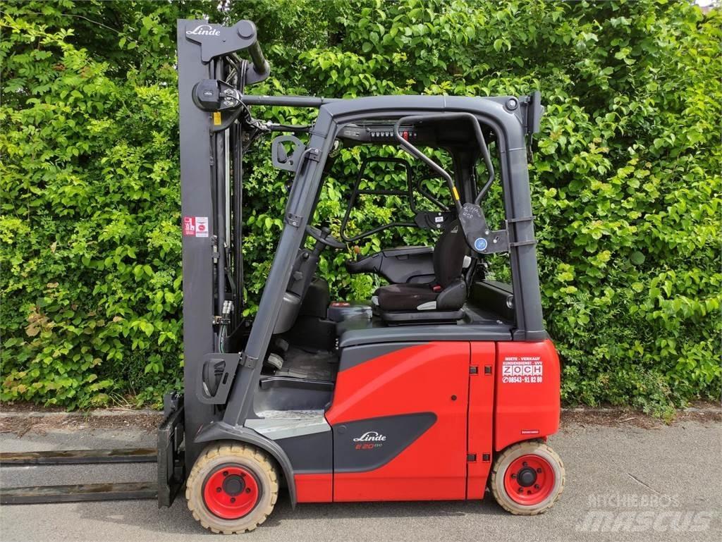 Linde E20PH-02-386-EVO Elektriniai šakiniai krautuvai