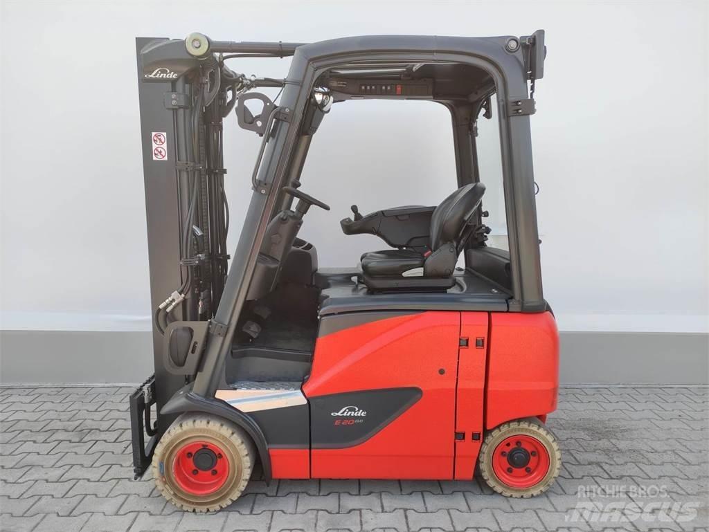 Linde E20PH-02-EVO-386 Elektriniai šakiniai krautuvai