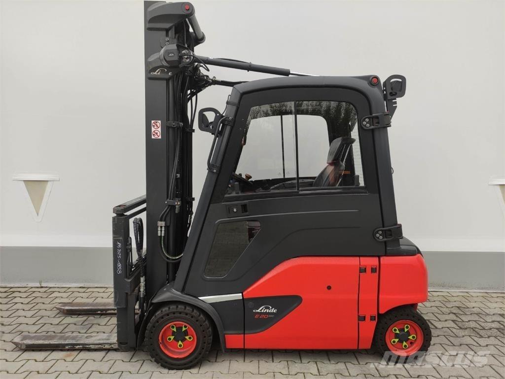 Linde E20PL-02-386 Elektriniai šakiniai krautuvai