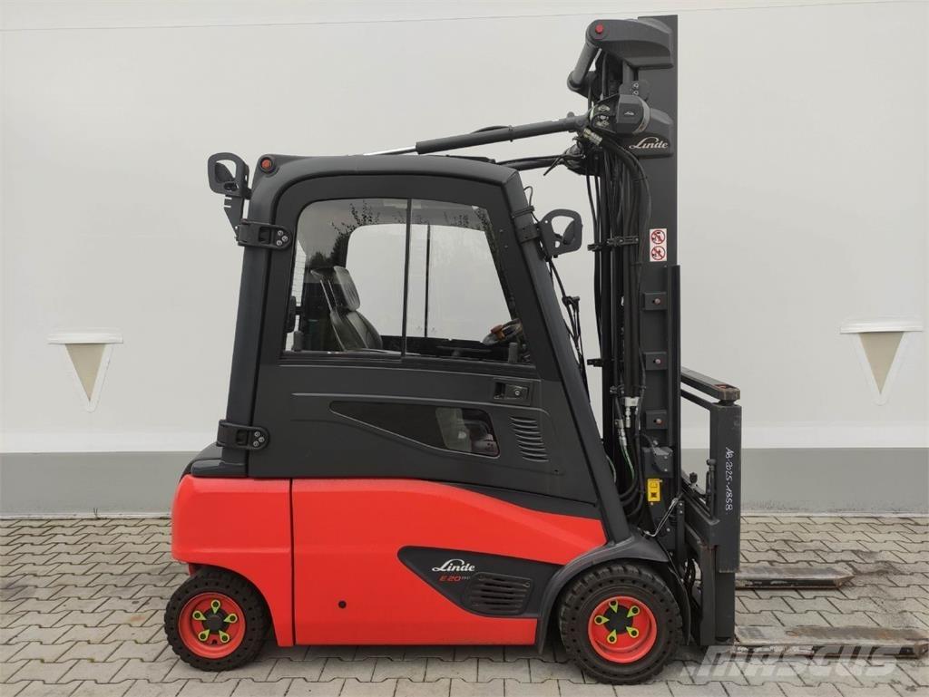 Linde E20PL-02-386 Elektriniai šakiniai krautuvai