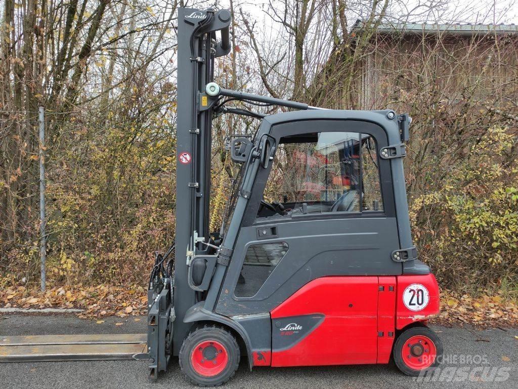 Linde E20PL-02-386 EVO Elektriniai šakiniai krautuvai