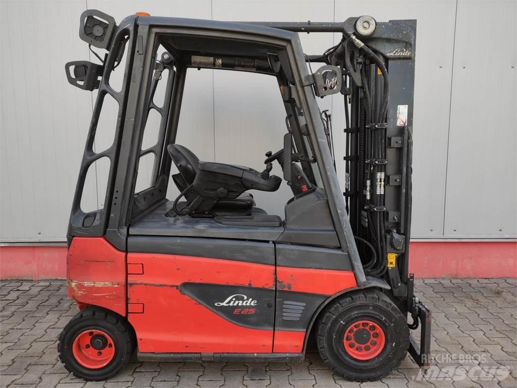 Linde E25-01-387 Elektriniai šakiniai krautuvai