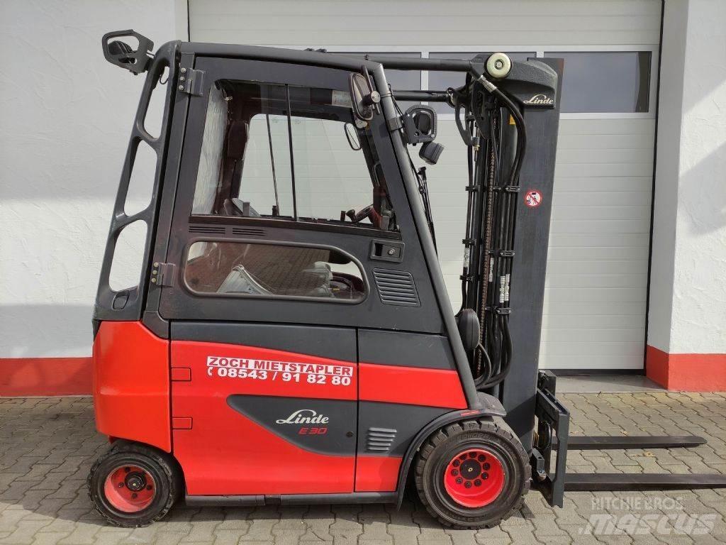 Linde E30H-01-600-387 Elektriniai šakiniai krautuvai