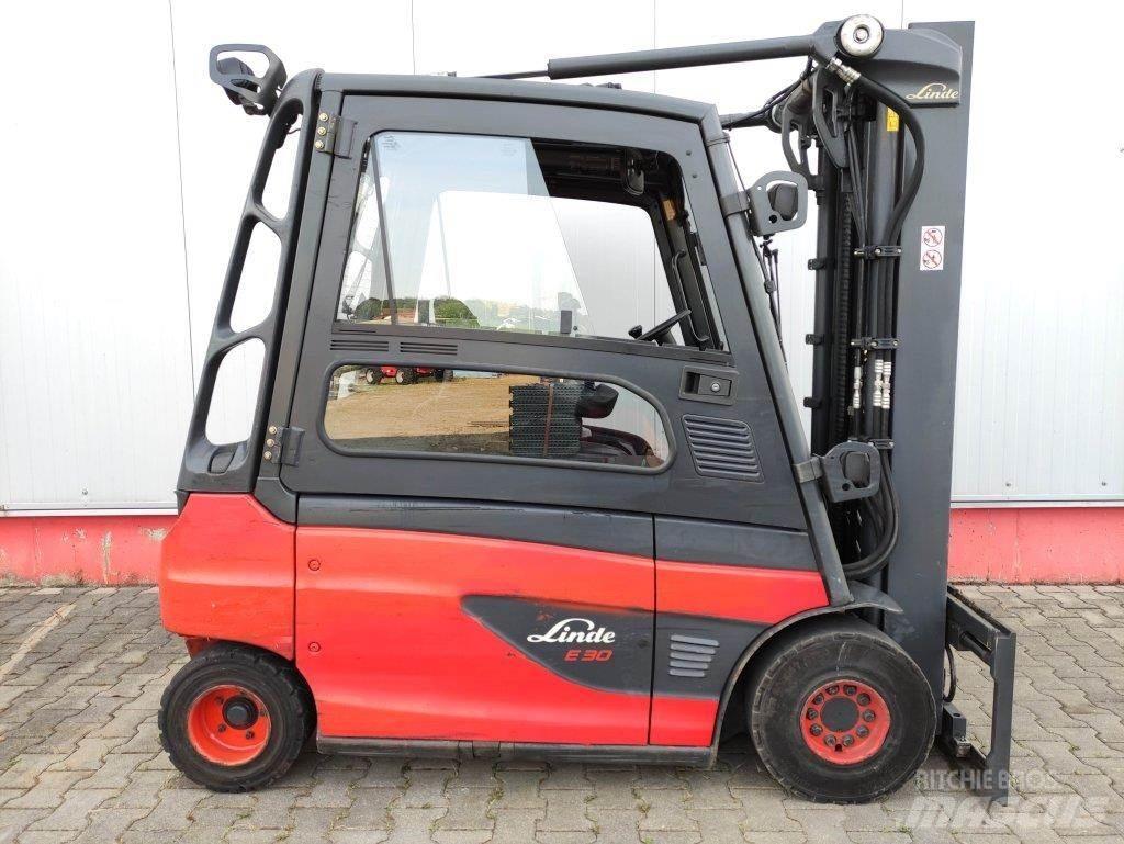 Linde E30L-01-387 Elektriniai šakiniai krautuvai