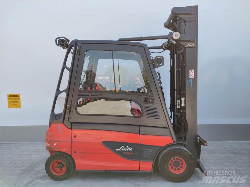 Linde E30L-01-387 Elektriniai šakiniai krautuvai