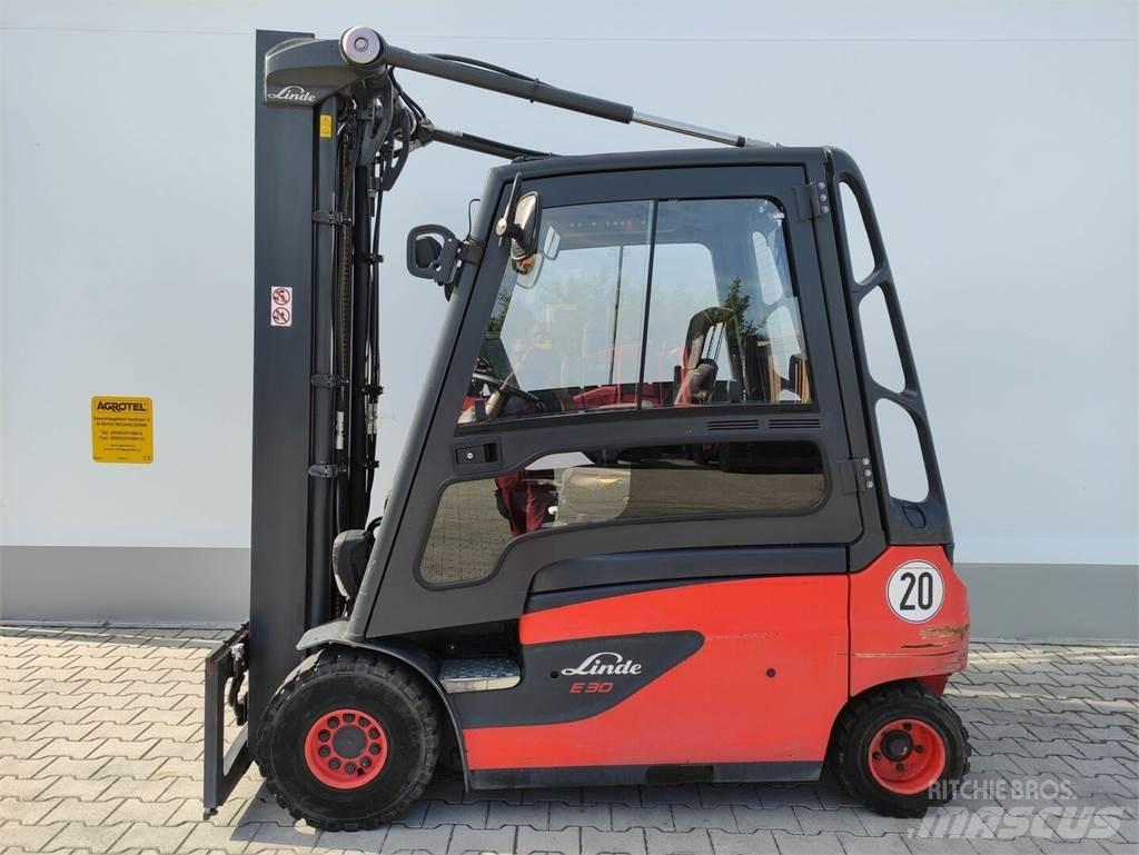 Linde E30L/387 Elektriniai šakiniai krautuvai