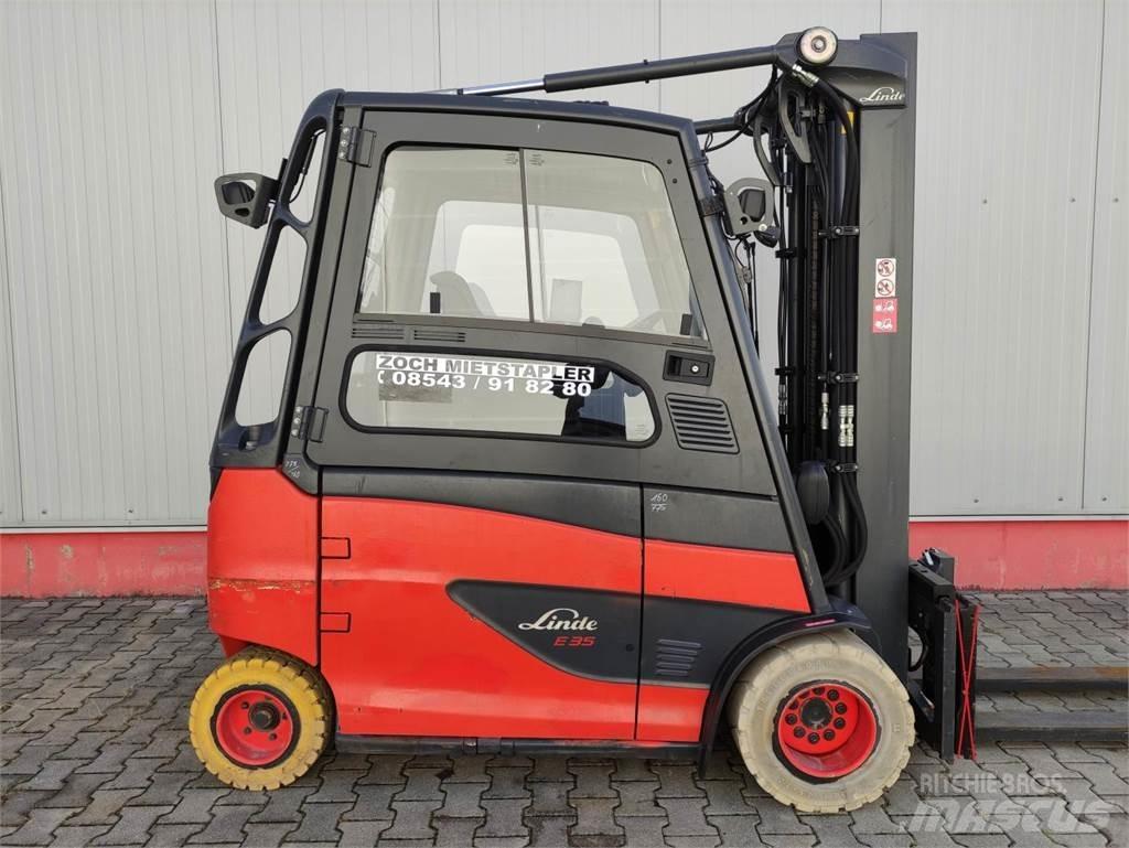 Linde E35HL-01-387 Elektriniai šakiniai krautuvai