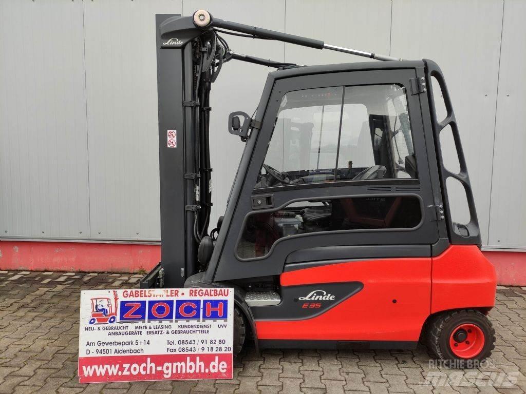 Linde E35L-01-387 Elektriniai šakiniai krautuvai