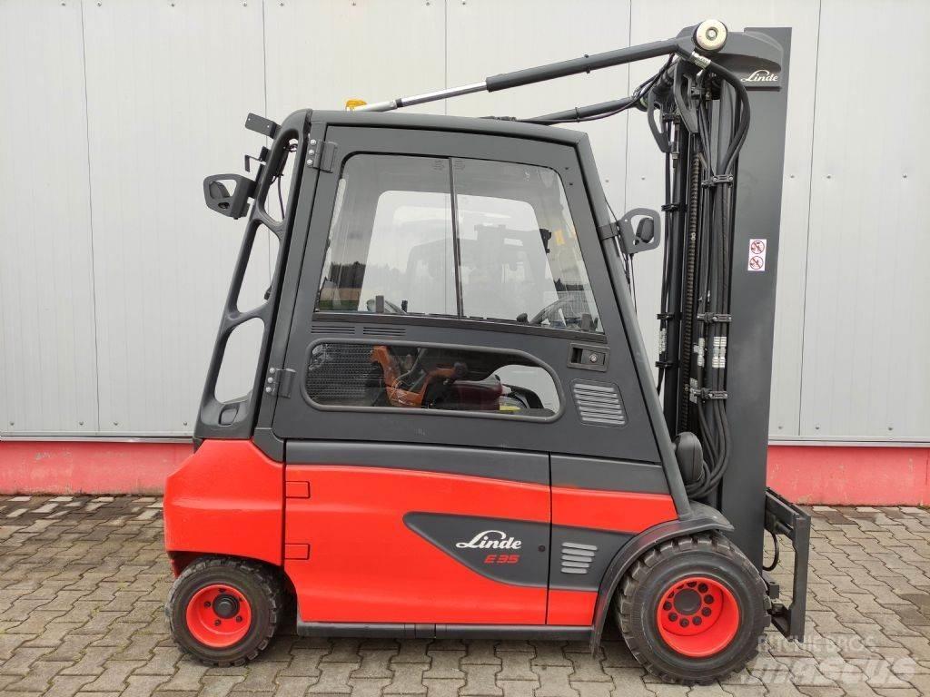 Linde E35L-01-387 Elektriniai šakiniai krautuvai