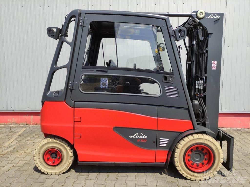Linde E50HL-01-388 Elektriniai šakiniai krautuvai