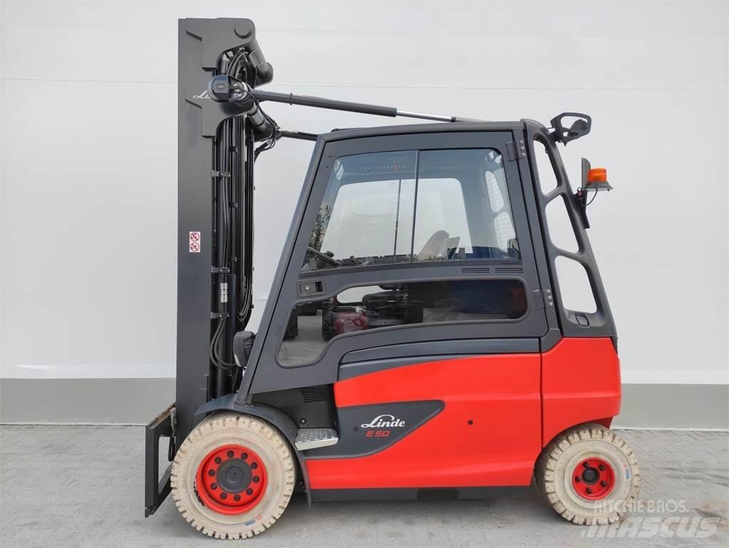 Linde E50HL-388 Elektriniai šakiniai krautuvai