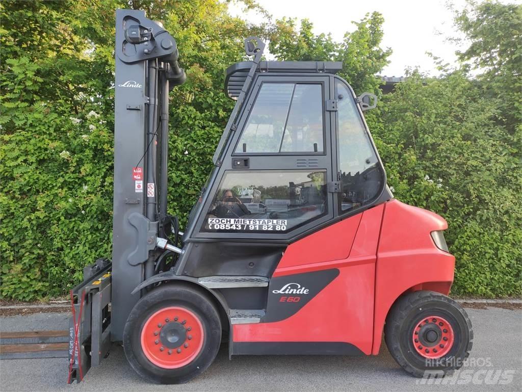 Linde E60-01-1279 Elektriniai šakiniai krautuvai