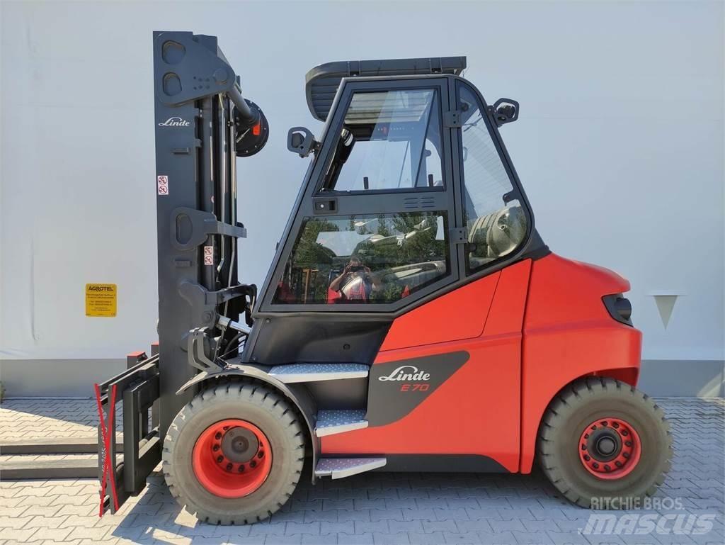 Linde E70-01-127 Elektriniai šakiniai krautuvai