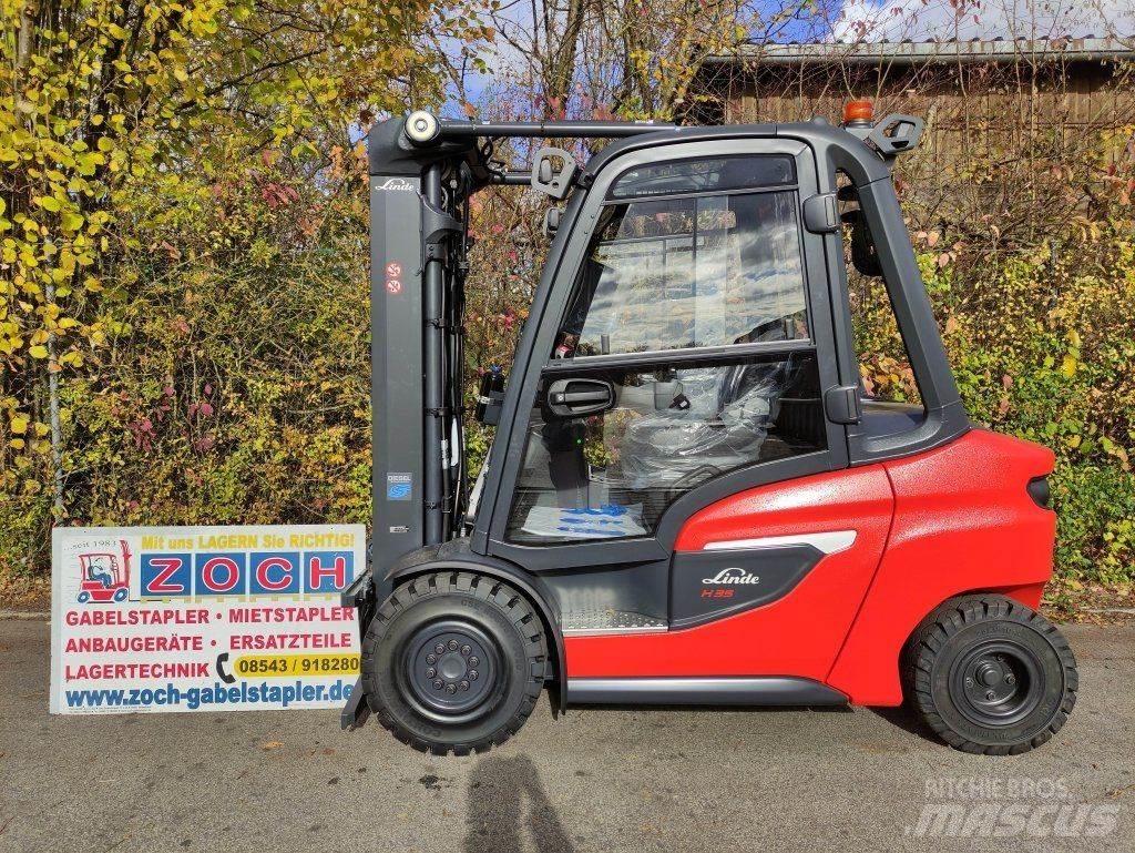 Linde H35D-01-120 Dyzeliniai krautuvai