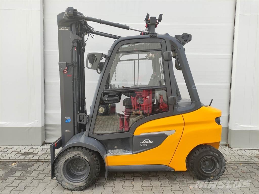Linde H35D-01-120 Dyzeliniai krautuvai