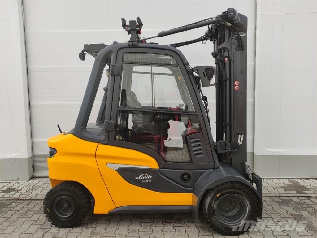 Linde H35D-01-120 Dyzeliniai krautuvai