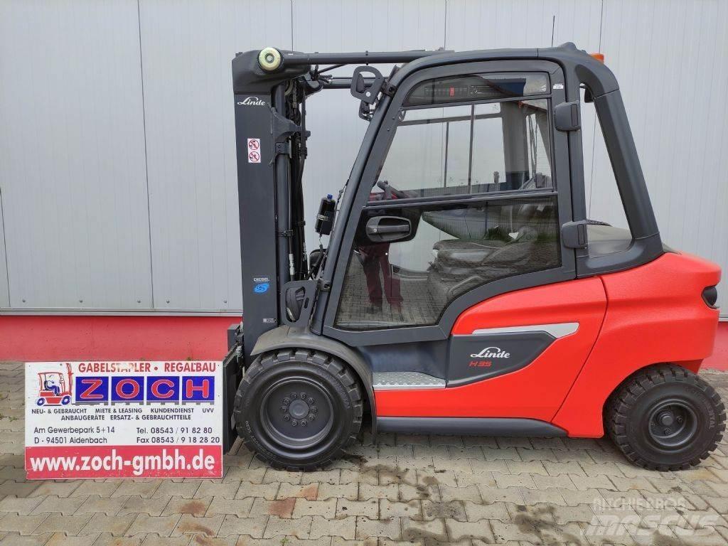 Linde H35D-01-1202 Dyzeliniai krautuvai