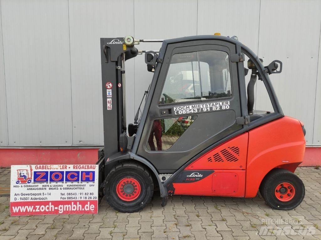 Linde H35D-02-393-EVO Dyzeliniai krautuvai