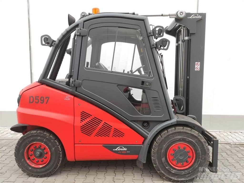 Linde H45D-02-394 EVO Dyzeliniai krautuvai