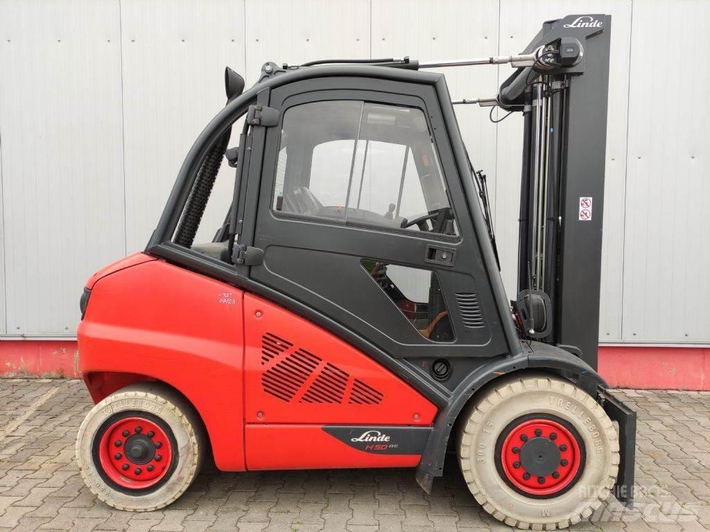 Linde H50D-02-394 Dyzeliniai krautuvai
