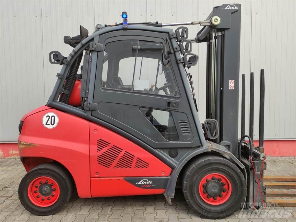 Linde H50T-02-394 EVO LPG (dujiniai) krautuvai