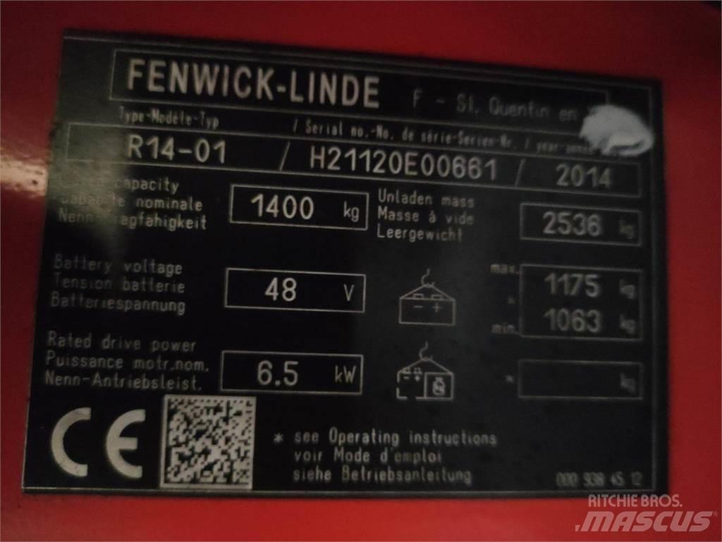 Linde R14-01-1120 Šakiniai krautuvai su prailgintu keltuvu
