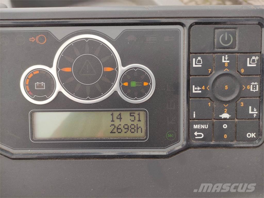 Linde R25F (UFW250TFVRF635) Šakiniai krautuvai su prailgintu keltuvu