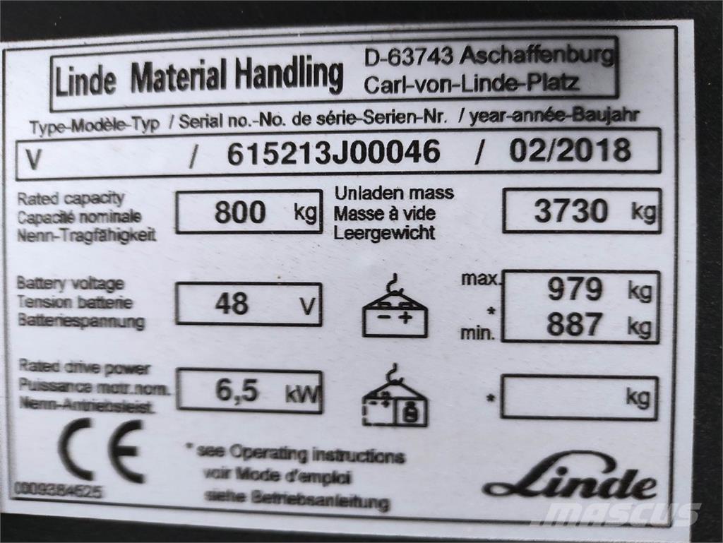 Linde V Modular Didelių aukščių keltuvai-krautuvai