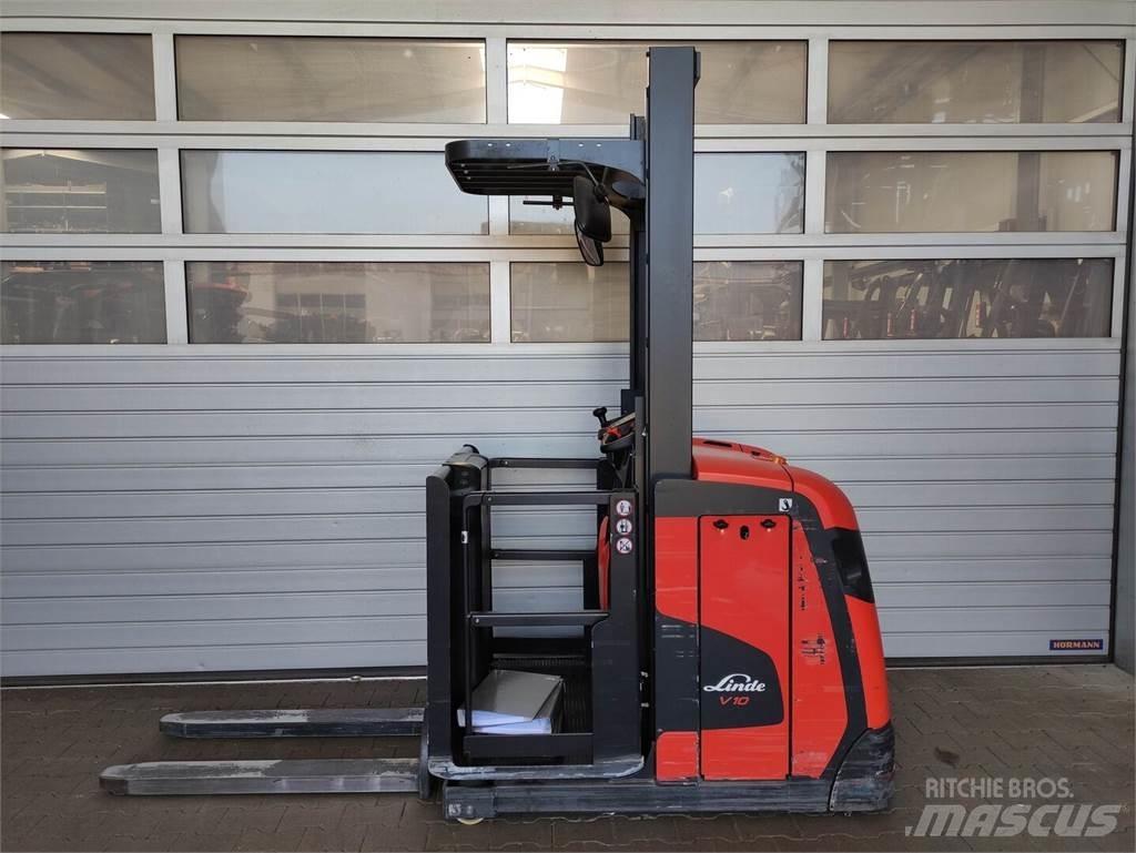 Linde V10-02 Didelių aukščių keltuvai-krautuvai
