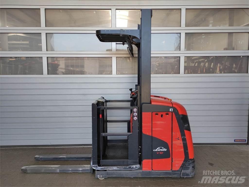Linde V10-02 Didelių aukščių keltuvai-krautuvai