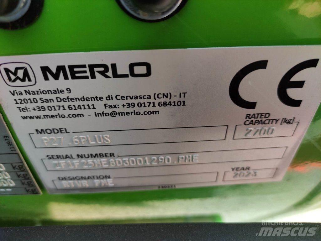 Merlo P27.6 Plus - 40km/h Teleskopiniai krautuvai