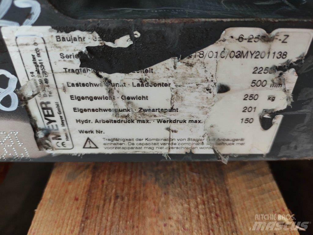 Meyer 6-2504F-Z Krovimas/Kėlimas - Kita