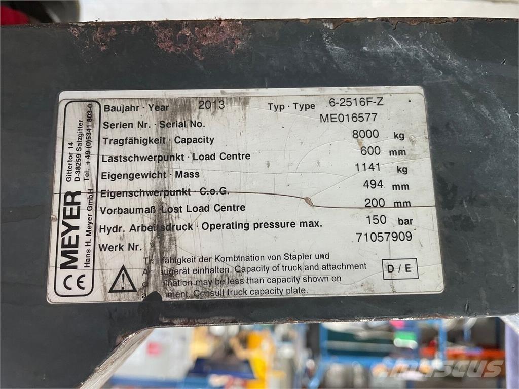 Meyer 6-2516577 Krovimas/Kėlimas - Kita