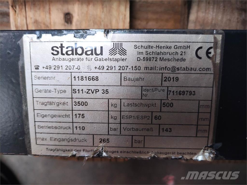 Stabau S11-ZVP35 Krovimas/Kėlimas - Kita